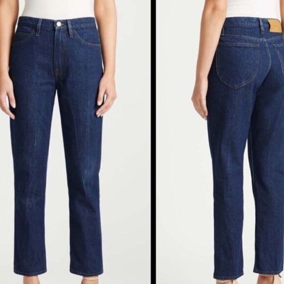 NWT Frame Le Italien True Straight Jeans Vintage Blue Size 31 - Picture 3 of 13